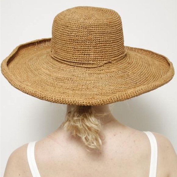 San Arcide Women's Raffia Hat Magnolia - Picture 5 of 5